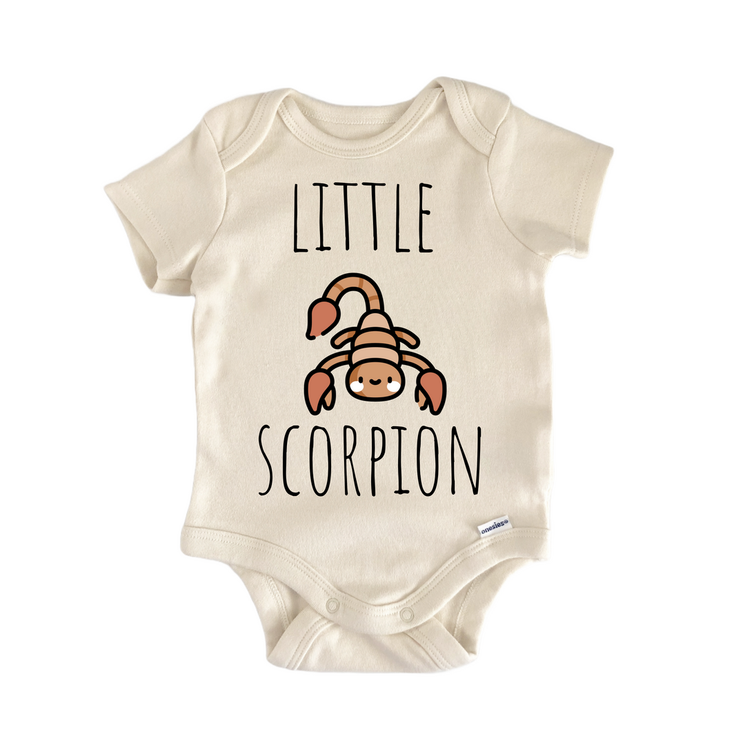 Scorpion Desert Sand - Baby Bodysuit  Funny Cute Onesie® | North Fork Forager LLC