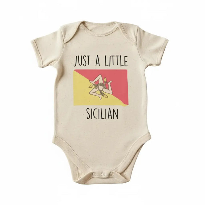 Sicily Italy Italian - Baby Boy Girl Clothes Infant Bodysuit Funny Cute Newborn  Funny Cute Onesie® | North Fork Forager LLC