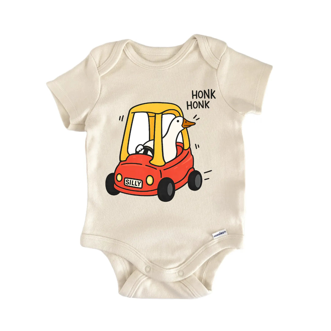 Silly Goose Honk Honk Newborn Baby Onesie® Onesie®