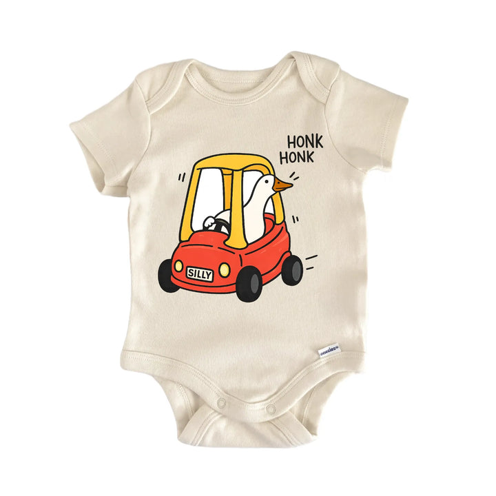 Silly Goose Honk Honk Newborn Baby Onesie® Onesie®