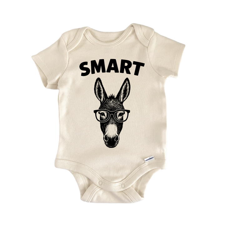 Smart Ass Donkey Newborn Baby Onesie® Onesie®