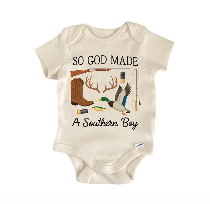 Southern God Hunting Newborn Baby Onesie® Onesie®