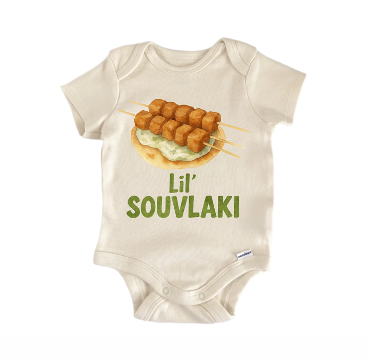 Souvlaki Greek Foodie Newborn Baby Onesie® Onesie®