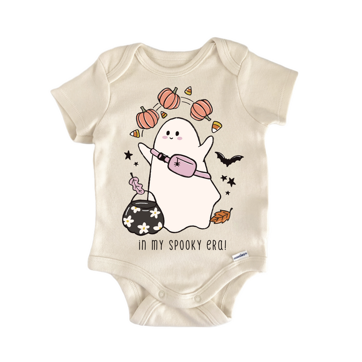 Spooky Era Ghost Halloween - Baby Bodysuit  Funny Cute Onesie® | North Fork Forager LLC