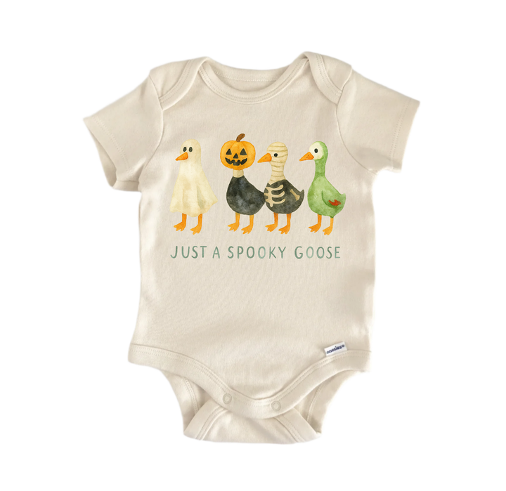Spooky Goose Halloween Newborn Baby Onesie® Bodysuit