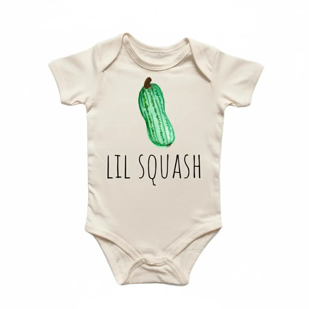 Squash Pumpkin Fall - Baby Boy Girl Clothes Infant Bodysuit Funny Cute Newborn  Funny Cute Onesie® | North Fork Forager LLC