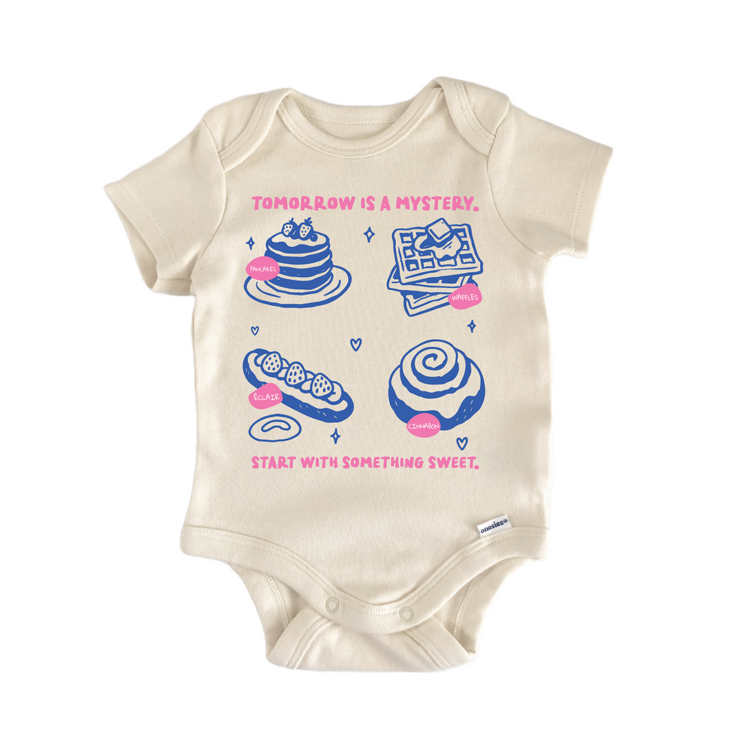 Sweet Breakfast Waffle Brunch - Baby Bodysuit  Funny Cute Onesie® | North Fork Forager LLC