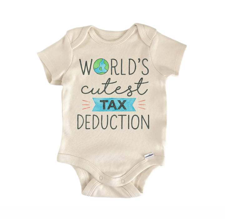 Tax Deduction Accountant Newborn Baby Bodysuit