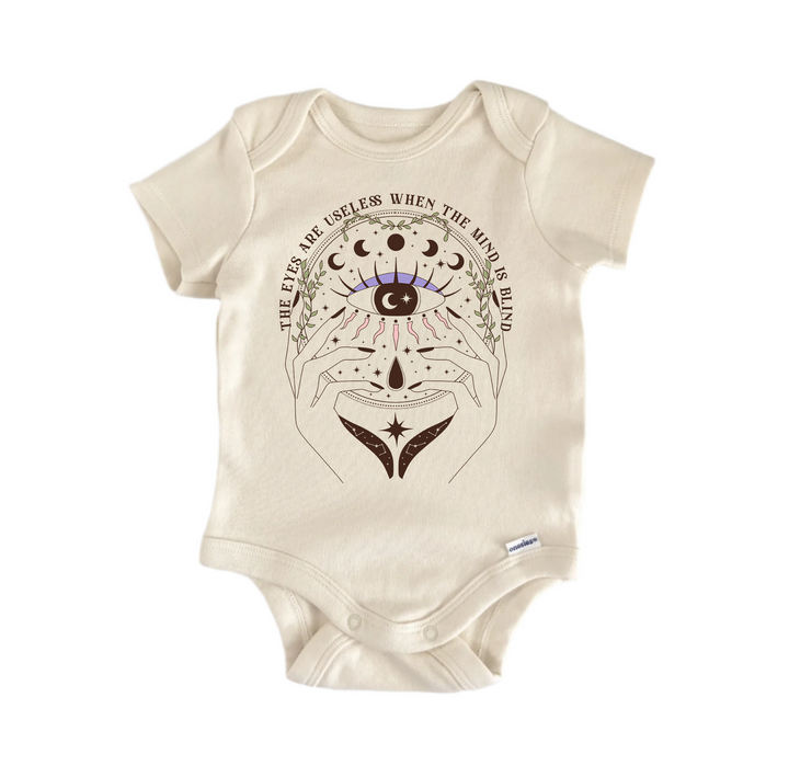 Eyes Mind Magic Mystical -  Baby Boy Girl Clothes Infant Bodysuit Funny Cute Newborn  Funny Cute Onesie® | North Fork Forager LLC
