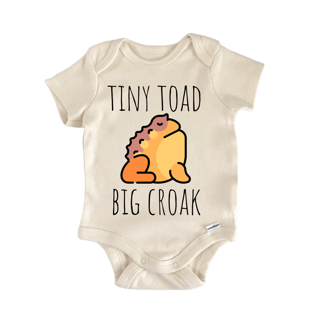 Toad Frog Pond - Baby Bodysuit  Funny Cute Onesie® | North Fork Forager LLC