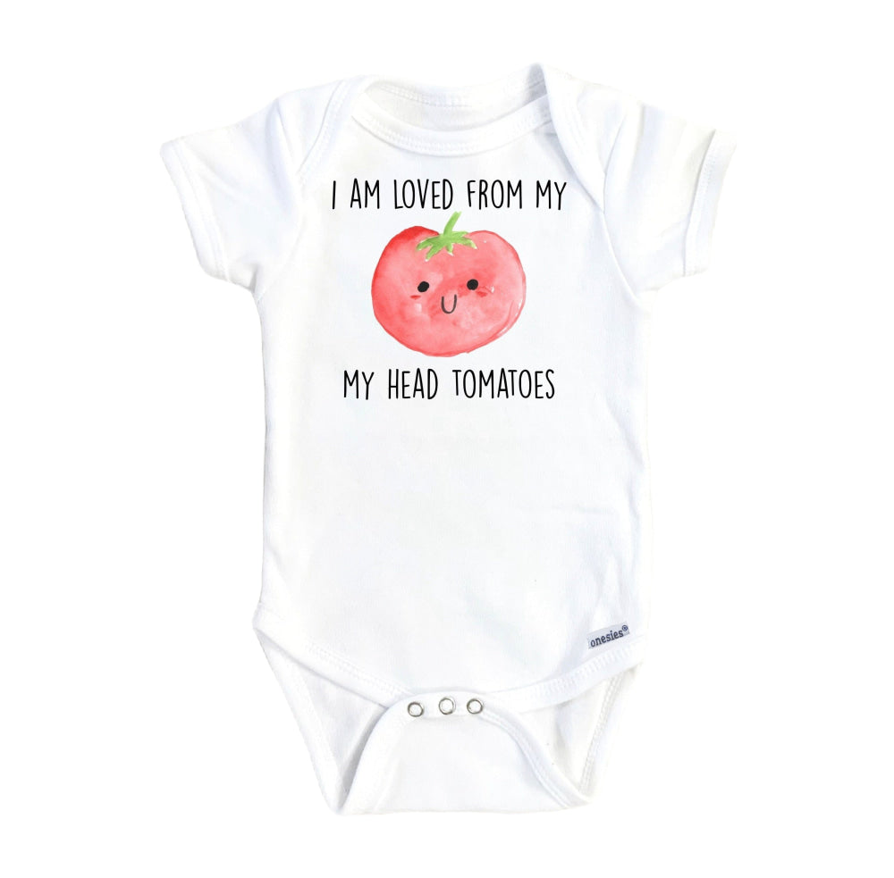 Tomato Loved - Baby Boy Girl Clothes Infant Bodysuit Funny Cute Newborn Onesie