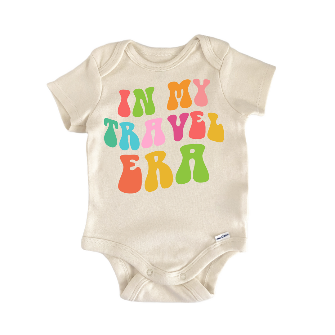 Travel Adventure Era Road Trip - Baby Bodysuit  Funny Cute Onesie® | North Fork Forager LLC