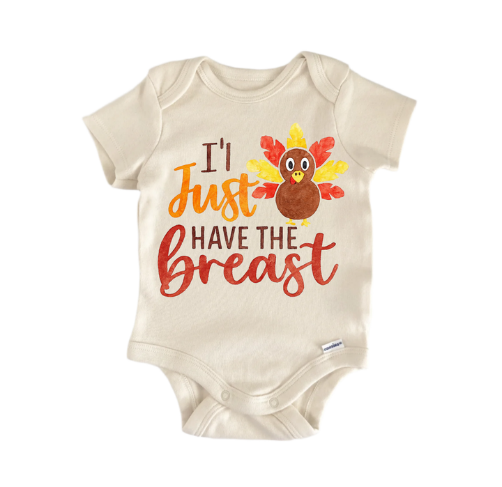 Turkey Breast Thanksgiving Newborn Baby Onesie® Onesie®