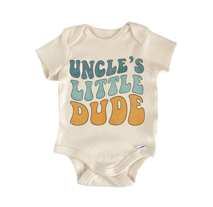 Uncle Little Dude Newborn Baby Onesie® Bodysuit