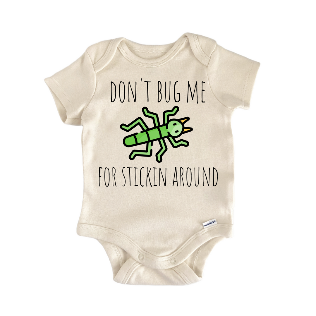 Walking Stick Bug Insect Phasmatodea - Baby Bodysuit  Funny Cute Onesie® | North Fork Forager LLC