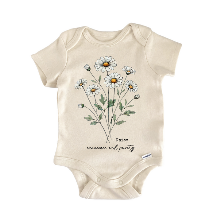 Wildflower Daisy Newborn Baby Onesie® Onesie®